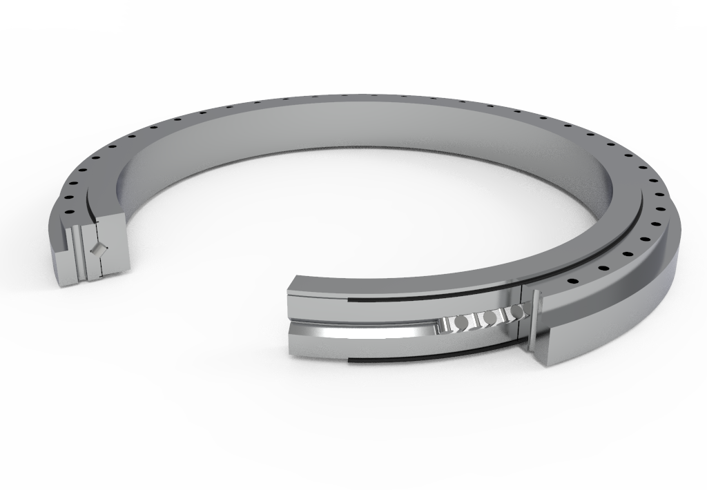 بلبرینگ غلتکی متقاطع بدون دندانه