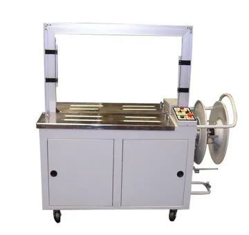 Economical automatic cardboard boxes strapping machine