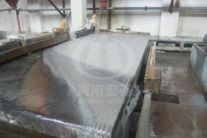 Manganese Titanium Coal Gold Ore Concentrating Shaker Table