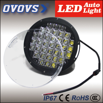OVOVS best selling super bright 9" 185w led work driving light for truck offroad