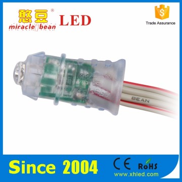 F5 DC12v 9mm Yellow Color IP67 Waterproof Led Pixel Light