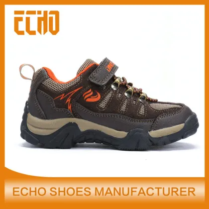 2016 new design kids shoes children outdoor shoes