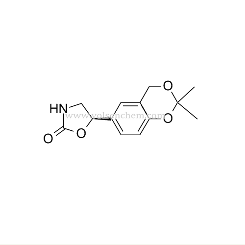 CAS 452339-73-0, Intermédiaires de Vilanterol (5R) -2-Oxazolidinone, 5- (2,2-di-méthyl-4H-1,3-benzodioxin-6-yle