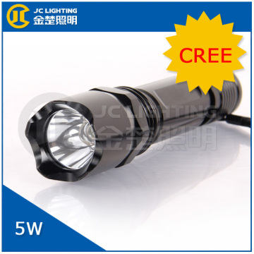 Mini 5W CREE LED Torch Flashlights, Best Rechargeable Long Distance LED Torches On Line Charging Mobile Lighting
