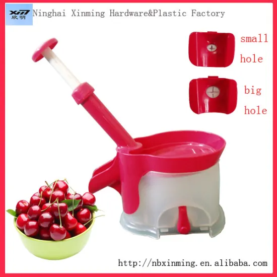 Hot sell high quality plastic kitchen gadget cherry pitter