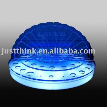 customized acrylic cosmetic display stand FZ-CDS10830