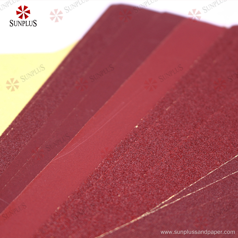 P60-P2000 Water Proof Sandpaper Red Sanding Paper