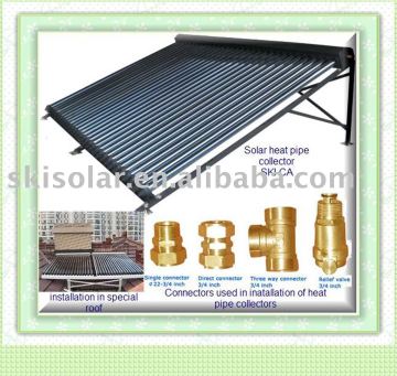 solar heat panel(heat pipe & CE Approval)