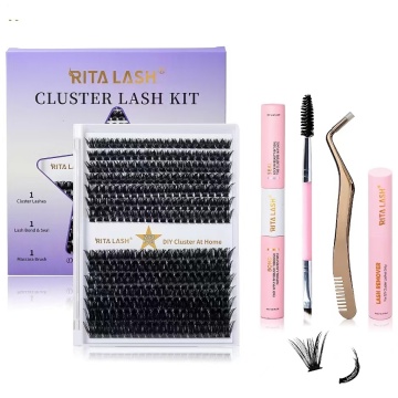 Kit ciglia a cluster fai -da -te all'ingrosso ritalash