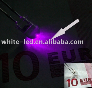 5mm high power uv led /uv c led/Violet UV LEDs/UV Violet LEDs /Ultraviolet leds/deep uv led