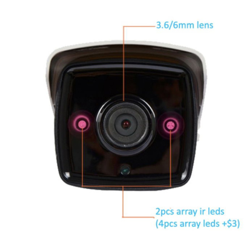 720P IR Bullet Video Surveillance IP Camera