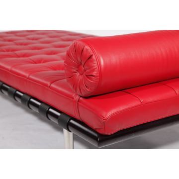 modern classic Barcelona Leather Bed