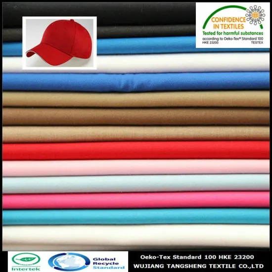 Recycled polyester cotton blend fabric