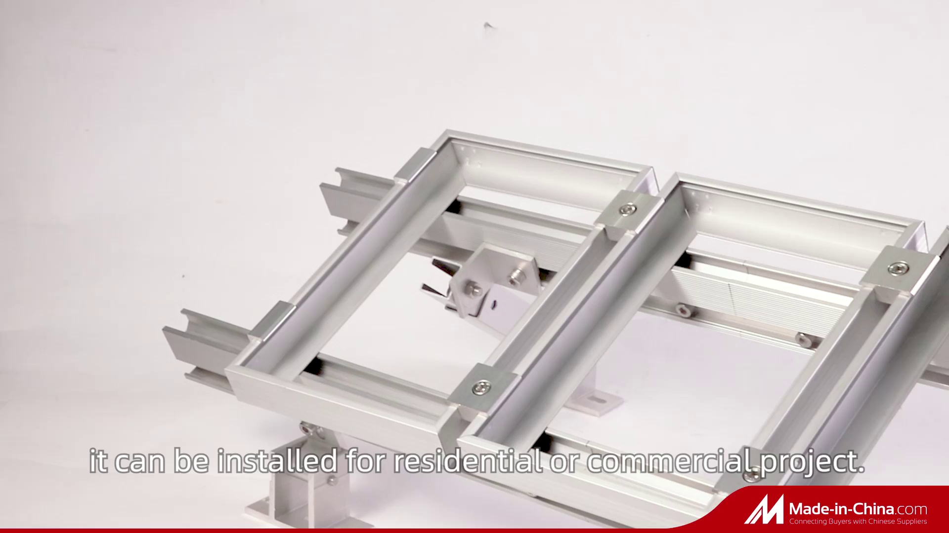 Lightweight Aluminum Rail Frames for Solar Mounting