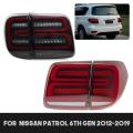 HCMOTIONZ LUZES TAIL DE LED para Nissan Patrol Y62 6ª Gen 2012-2019