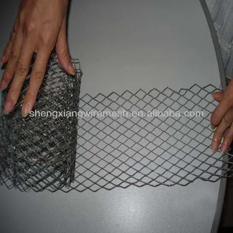 12x25mm Galvanized expanded coil mesh