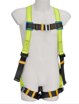 100% Polyester High quality Yellow and Black safety harness