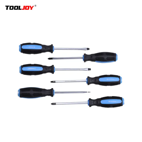 Professional High-Quality Screwdrivers: Phillips, Slotted, and Cross Types