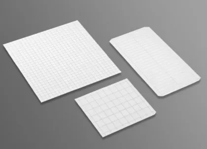 99.6% Alumina Ceramic Substrate For Making Chip Resistors