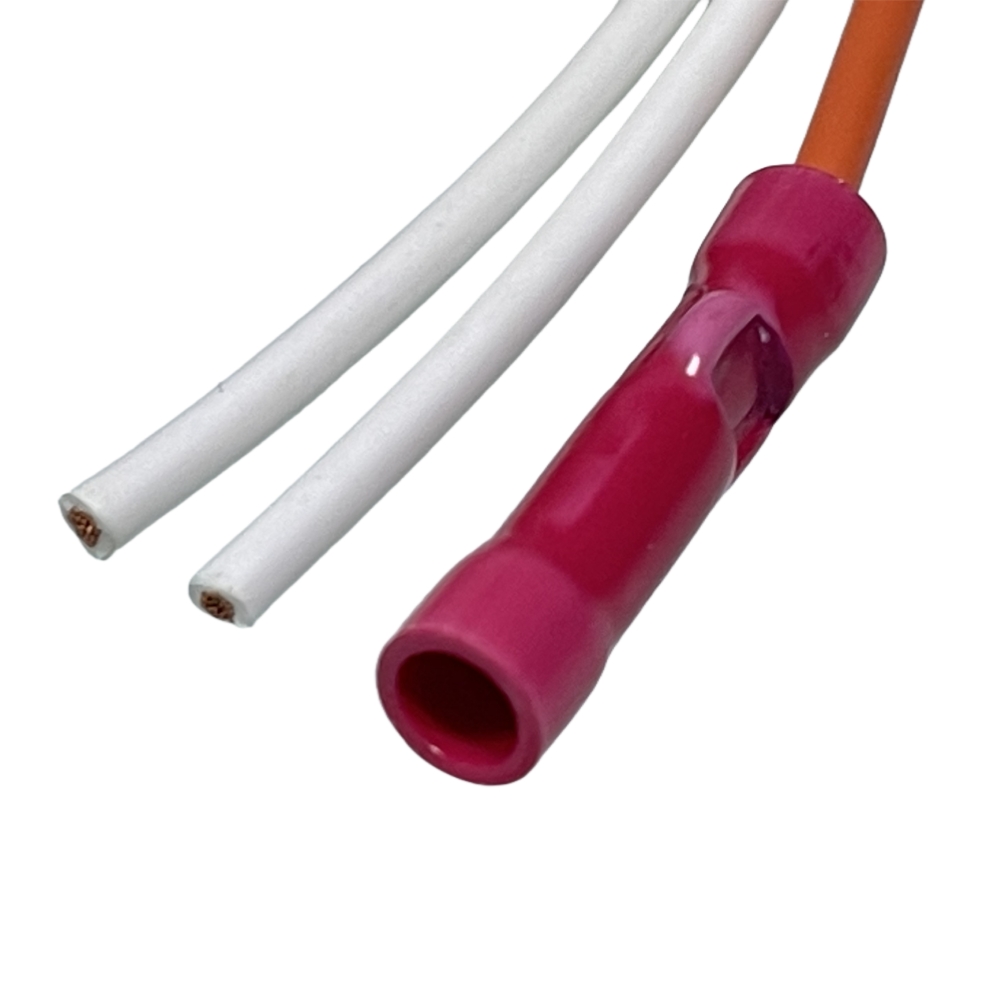 Diode wiring harness with butt splice