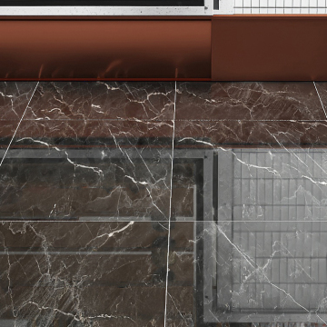 Light Black Porcelain Tiles for Living Room, Bathroom, and Floor Wall Applications