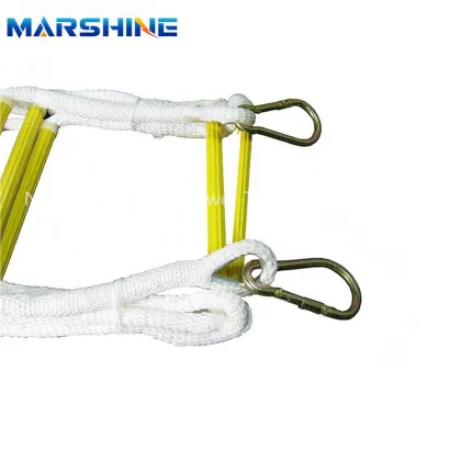 Insulated Soft Mulberry Fiber Rope Rescue Climbing Ladder