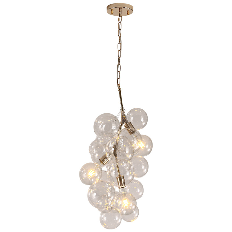 Contemporary Crystal Ceiling Light