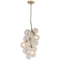 LEDER Contemporary Crystal Ceiling Light