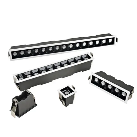 Indoor Decorative Recessed LED Linear Grille/Spotlight/Downlight