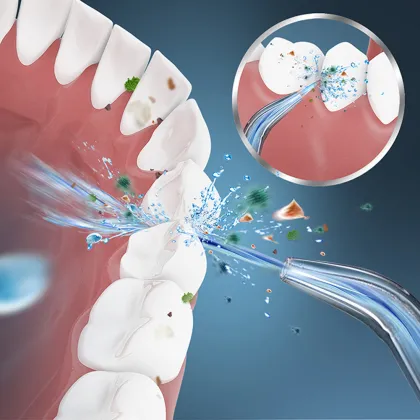 Cordless Portable Electric Teeth Water Flosser for Professional Dental Care