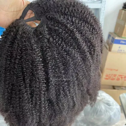 Best Kinky Curly U Part Wig on Sale