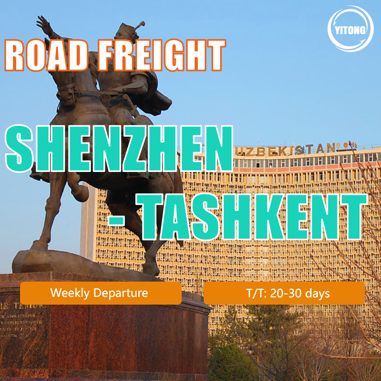 Road Freight from Shenzhen to Tashkent