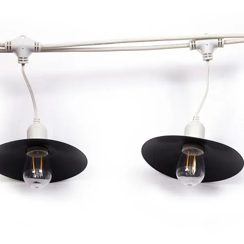 Waterproof Outdoor Garland Lampshade: Christmas Tree Decoration with Mini LED Fairy Lights