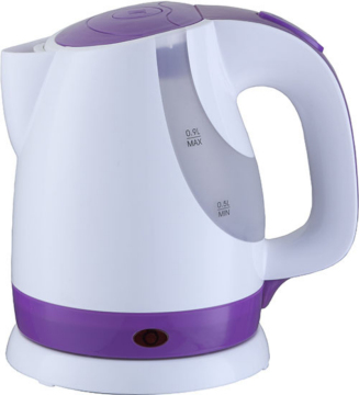 Frostiertes Design farbenfroher schneller Wasserkessel