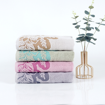 2020 new design cotton and bamboo fiber towel