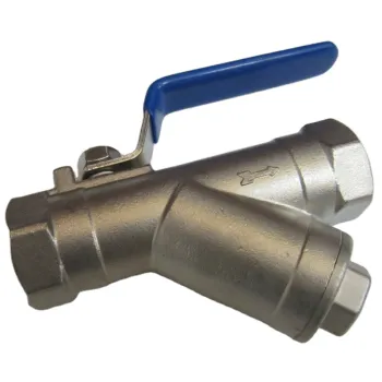 Y Strainer OEM Supported SS Strainer Water Valve 3 Way Water Strainer Ball Valve Pressure Manual