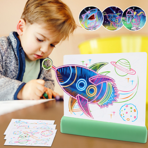 Suron Kids Magic 3D LED de desenho