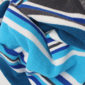 Stripe Cotton Kids Hooded Bath Towel Poncho Wrap