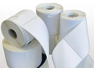 Blank waterproof self adhesive labels