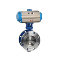 Pneumatic Butterfly Valve With Pneumatic Actuator