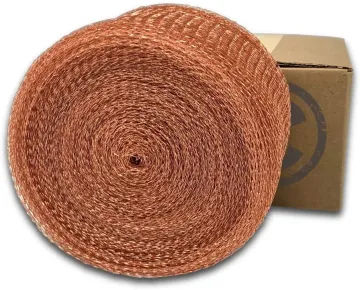Fine Distillation Copper Knitted Wire Mesh for Pest and Rodent Control