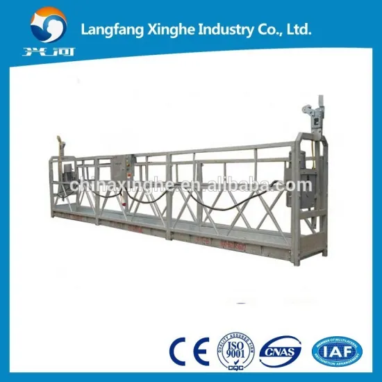 ZLP800 suspended scaffolding / aluminum cradle / temporary gondola working platform
