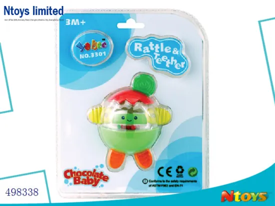 HOT SELLING LOVELY SHAPE ABS BABY RATTLE , 6520607