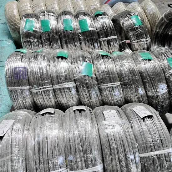 Glossy Soap Coated Spring Steel Wire Rope
