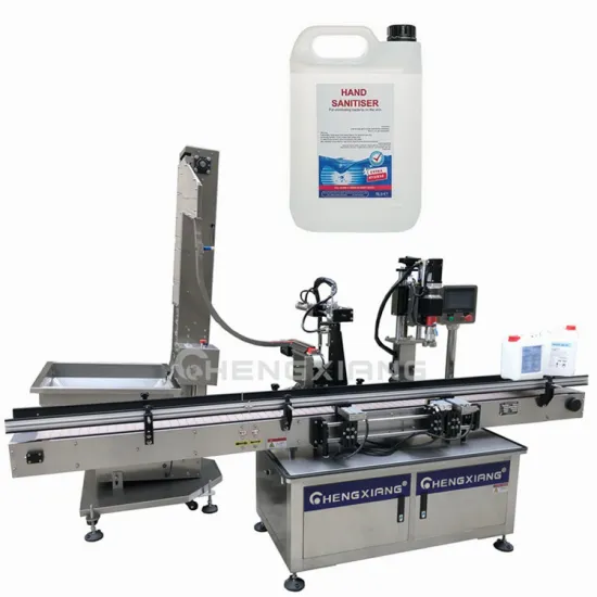 Elevator Bottle Capping Machine for Car Ceramic Coat Liquid Pails