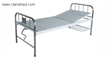 Double-folding bed