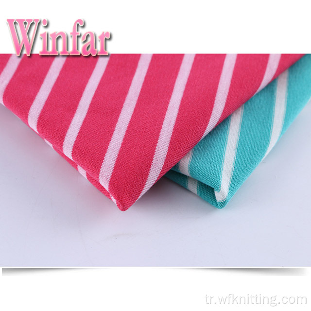 Tekstil Tek Jersey İplik Boyası Spandex Polyester Kumaş