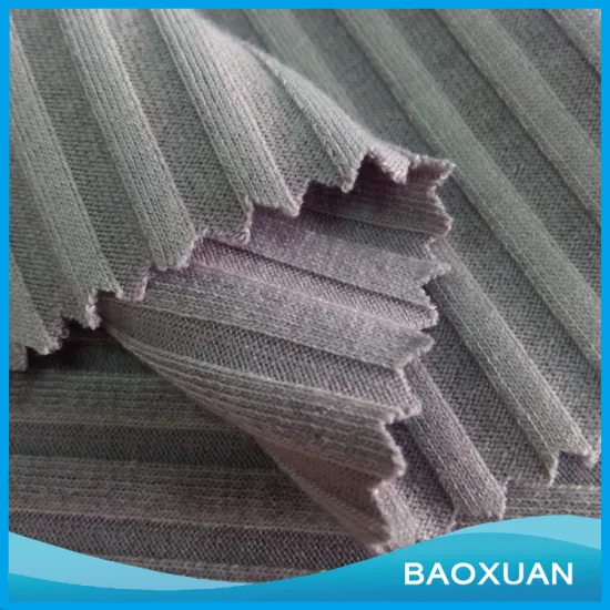 100%polyester Pit stripe jacquard needle fabric