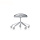 Interstuhl Silver Conference Stool Chair