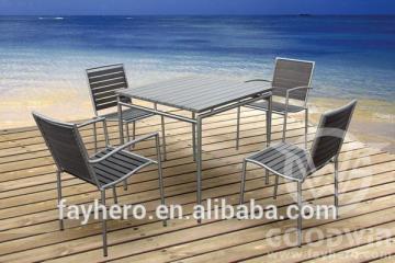GW4017 Set New design outdoor furniture polywood dining set